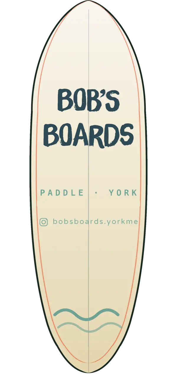 Bob's Boards paddleboard logo — Paddle York
